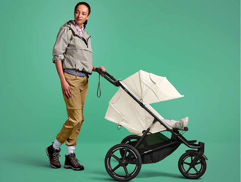 Прогулянкова коляска Cybex AVI SPIN BLK Almond Beige | KIDSLINE-45 - зображення