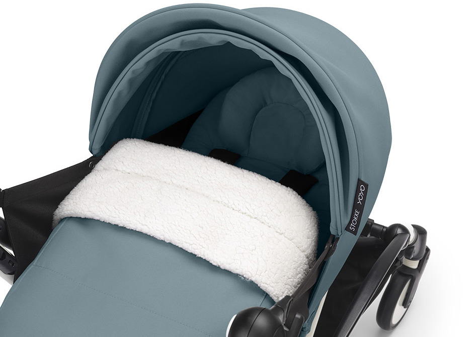 Cochecito silla + capazo Stokke YOYO³ Olive (Chasis Negro) | KIDSLINE-55 - imagen