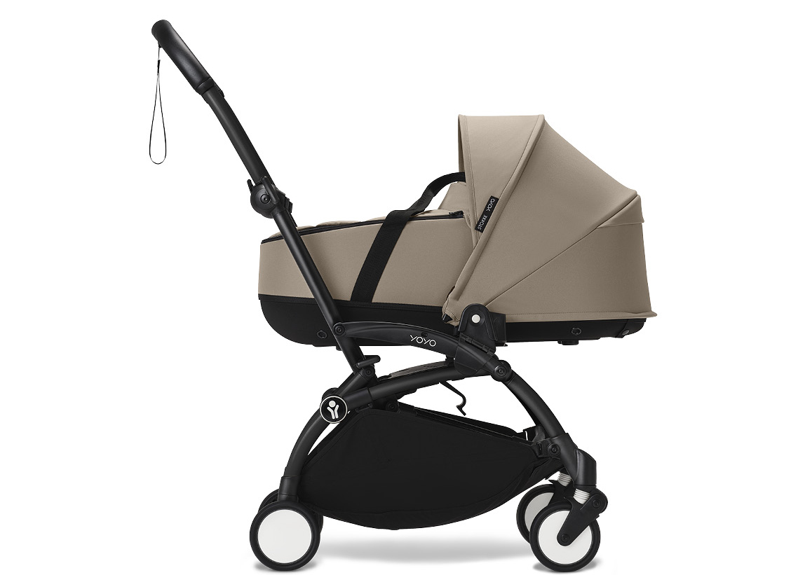 Cochecito silla + capazo newborn shell Stokke YOYO³ Black (Chasis Blanco) | KIDSLINE-51 - imagen