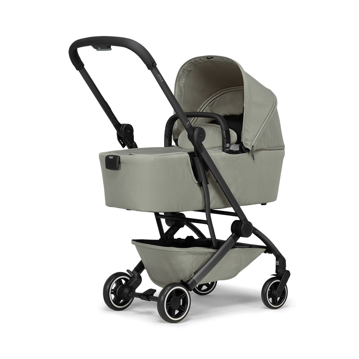 Joolz Aer+ Sage Green con Capazo – Cochecito Ligero y Funcional